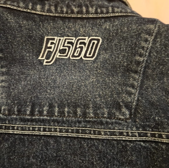 FJ 560 Men's Blue Denim Jacket #y2k #ventage #hiphop - Picture 8 of 10
